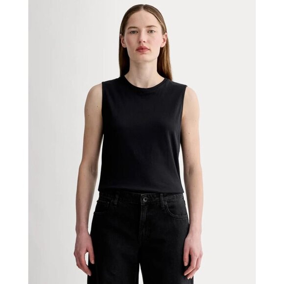 EVERLANE Women's The Mariner Tank Size XS In Black - Picture 1 of 11